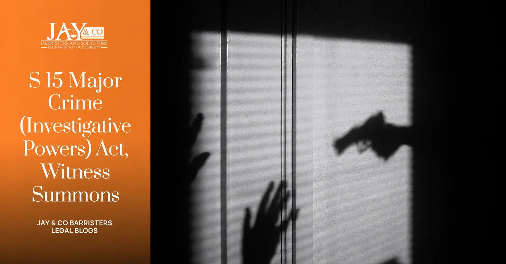 S 15 Major Crime (Investigative Powers) Act, Witness Summons
