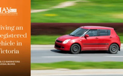 Driving an Unregistered Vehicle in Victoria